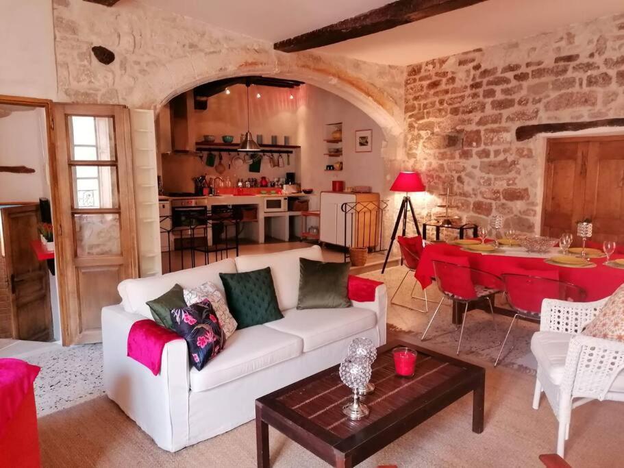 La Maison D'Helene & Antoine A Bonnieux XII Siecle エクステリア 写真